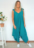 The Harem Jumpsuit - Summer Teal dubai outfit dress brunch fashion mums