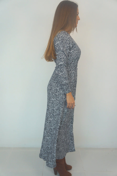 The Helen Dress - Ink Splash dubai outfit dress brunch fashion mums