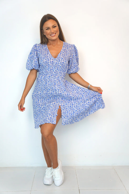 The Helen Dress Short - Painted Riviera dubai outfit dress brunch fashion mums