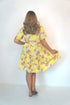 The Jo Dress - Summer Yellow Floral dubai outfit dress brunch fashion mums