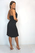The JoJo Cami - Midnight Black Satin dubai outfit dress brunch fashion mums
