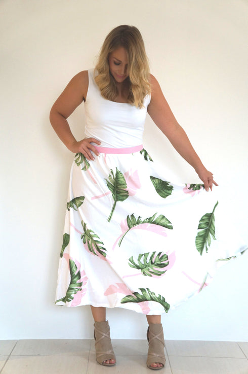 The Joss Maxi Skirt - Palm Breeze dubai outfit dress brunch fashion mums
