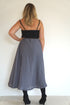 The Joss Maxi Skirt - Plated Grey dubai outfit dress brunch fashion mums