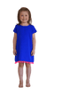 The Little Anywhere Dress - Royal Blue Neon Pink Pom-poms dubai outfit dress brunch fashion mums