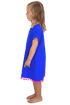 The Little Anywhere Dress - Royal Blue Neon Pink Pom-poms dubai outfit dress brunch fashion mums