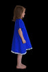 The Little Anywhere Dress - Royal Blue White Pom-poms dubai outfit dress brunch fashion mums