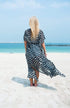 The Long Beach Kimono - Black & White Painted Chevron... dubai outfit dress brunch fashion mums