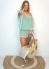 The Low Waisted Kaftan - Aqua Chiffon dubai outfit dress brunch fashion mums