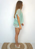 The Low Waisted Kaftan - Aqua Chiffon dubai outfit dress brunch fashion mums