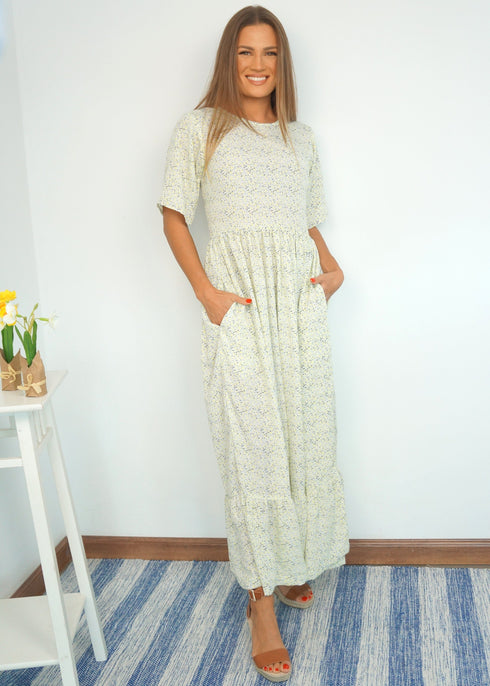 The Marina Dress - Lemon Confetti dubai outfit dress brunch fashion mums