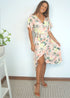 The Midi Wrap Dress - Life's A Peach dubai outfit dress brunch fashion mums