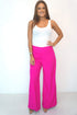 The Palazzo Trousers - Hot Pink dubai outfit dress brunch fashion mums