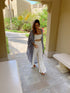 The Palm Kimono - Jungle Nights dubai outfit dress brunch fashion mums