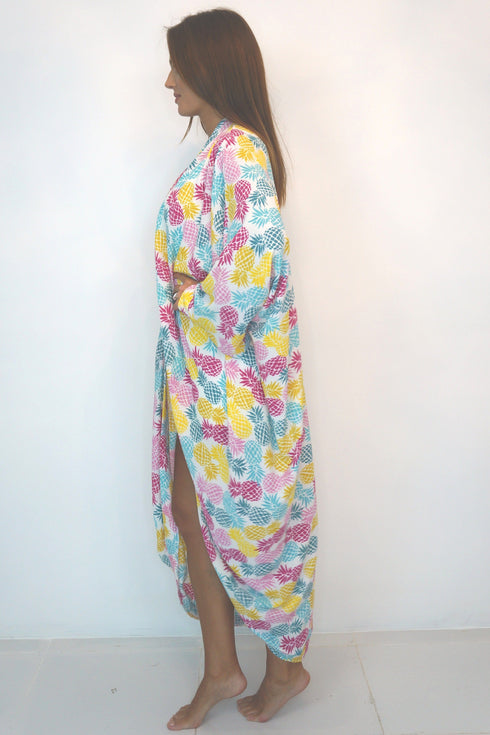 The Palm Kimono - Pineapple Happiness dubai outfit dress brunch fashion mums