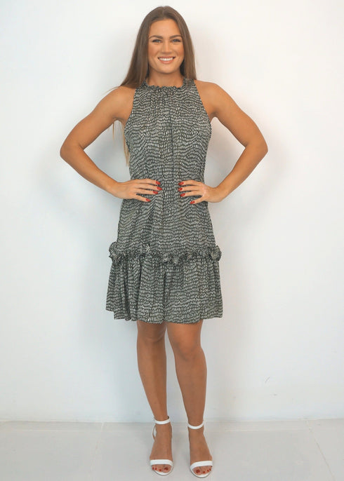 The Party Tunic - Olive Martinis dubai outfit dress brunch fashion mums