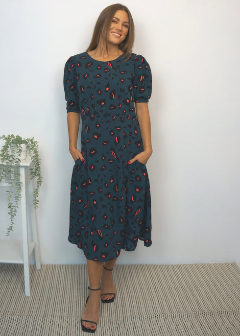 FOREST LEOPARD The Pixie Dress - Forest Leopard dubai outfit dress brunch fashion mums