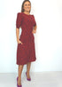 The Pixie Dress - Lipstick Leopard... dubai outfit dress brunch fashion mums