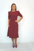 The Pixie Dress - Lipstick Leopard... dubai outfit dress brunch fashion mums