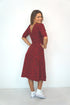The Pixie Dress - Lipstick Leopard... dubai outfit dress brunch fashion mums