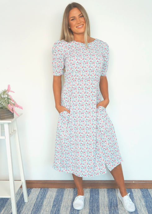 The Pixie Dress - Summertime Tulips dubai outfit dress brunch fashion mums