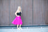 The Rosie Midi Skirt - Hot Pink dubai outfit dress brunch fashion mums