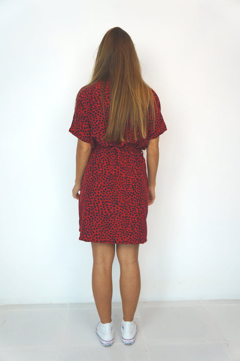 The Shirt Dress - Lipstick Leopard... dubai outfit dress brunch fashion mums