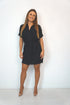 The Shirt Dress - Midnight Black dubai outfit dress brunch fashion mums