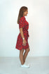 The Shirt Dress - Red Animal dubai outfit dress brunch fashion mums