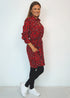The Shirt Dress - Red Animal dubai outfit dress brunch fashion mums