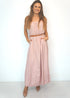 The Spaghetti Maxi Dress - Dusty Pink... dubai outfit dress brunch fashion mums