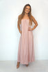 The Spaghetti Maxi Dress - Dusty Pink... dubai outfit dress brunch fashion mums