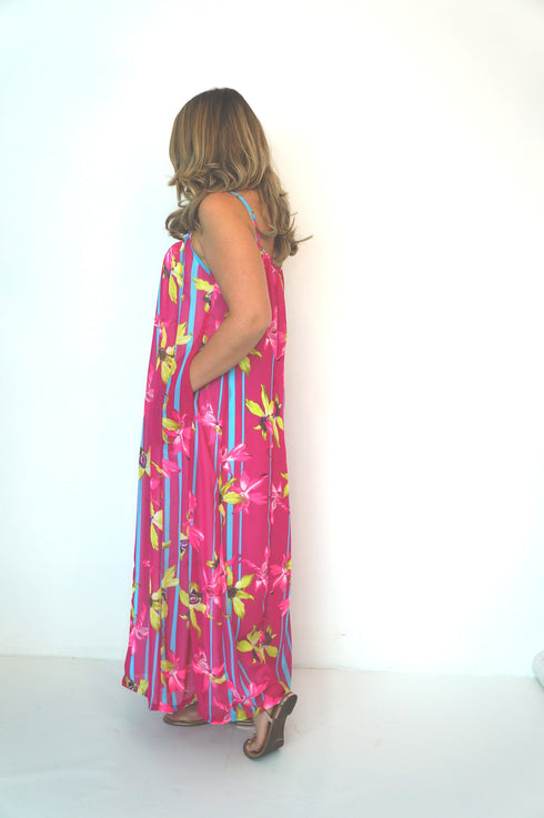 The Spaghetti Maxi Dress - Hawaii Bay dubai outfit dress brunch fashion mums