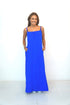 The Spaghetti Maxi Dress - Royal Blue dubai outfit dress brunch fashion mums