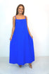 The Spaghetti Maxi Dress - Royal Blue dubai outfit dress brunch fashion mums