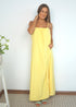 The Spaghetti Maxi Dress - Summer Yellow dubai outfit dress brunch fashion mums