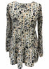 XS The Tiered Top - Bronze Animal dubai outfit dress brunch fashion mums