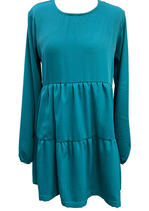 The Tiered Top - Classic Teal dubai outfit dress brunch fashion mums