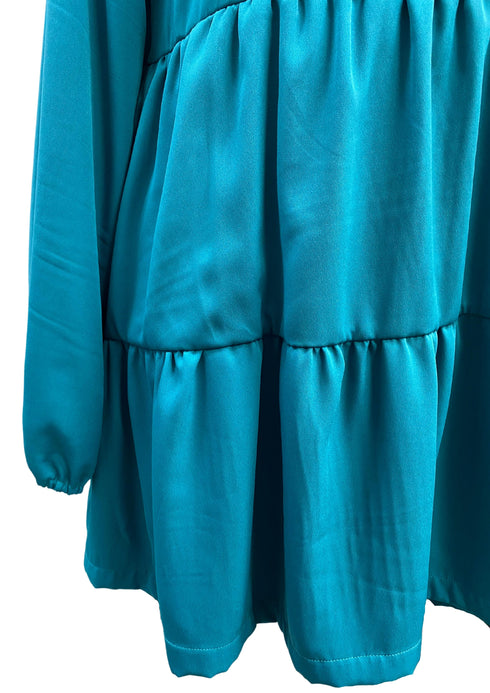 The Tiered Top - Classic Teal dubai outfit dress brunch fashion mums