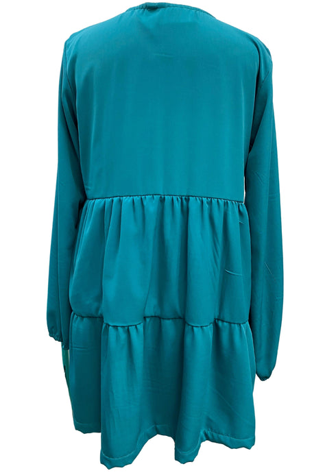 The Tiered Top - Classic Teal dubai outfit dress brunch fashion mums