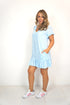 The V Flirty Anywhere Dress - Ditsy Sky dubai outfit dress brunch fashion mums