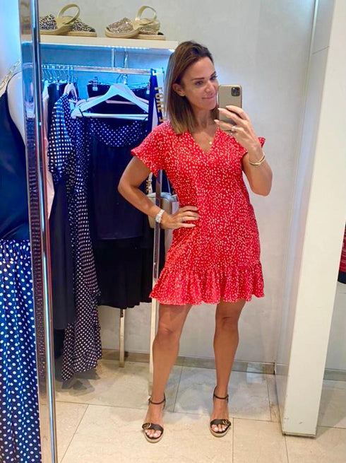 THE-V-FLIRTY-ANYWHERE-DRESS-FITTED-WOMEN-DRESS-FAIRGROUND-DASHES