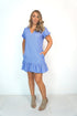 The V Flirty Anywhere Dress - Liberty Blue dubai outfit dress brunch fashion mums