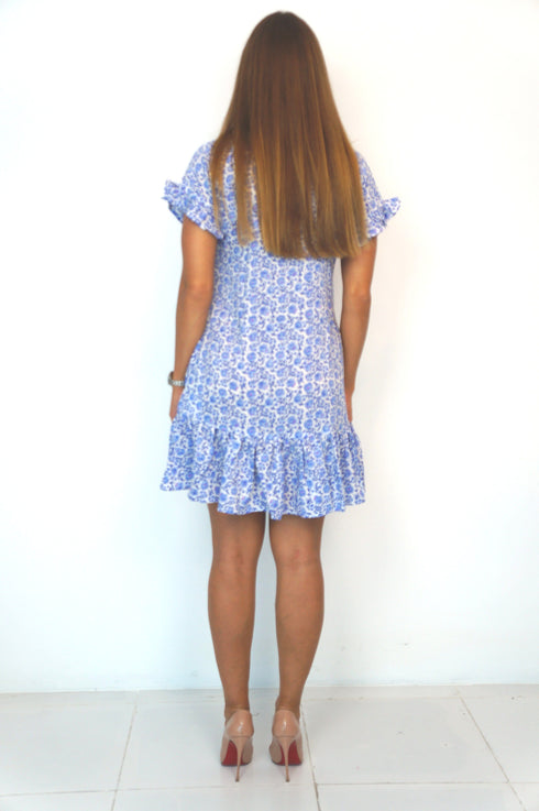 The V Flirty Anywhere Dress - Painted Riviera dubai outfit dress brunch fashion mums