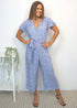 The Wrap Jumpsuit - Painted Riviera dubai outfit dress brunch fashion mums