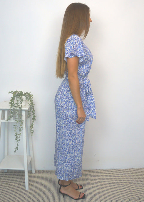 The Wrap Jumpsuit - Painted Riviera dubai outfit dress brunch fashion mums