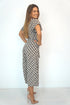 The Wrap Jumpsuit - Vintage Deco... dubai outfit dress brunch fashion mums