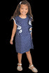 Top The Little Fifi Ruffle Dress - Navy White Stars dubai outfit dress brunch fashion mums