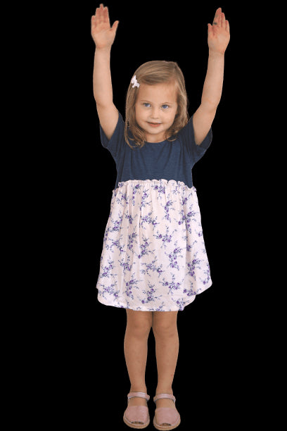 Top The Little Mimi Dress - Lavender Pink dubai outfit dress brunch fashion mums