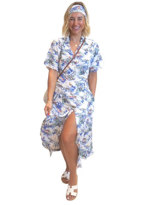 The Perfect Shirt Dress - Dolce Sea