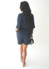 The Vicki Romper - Cy Navy